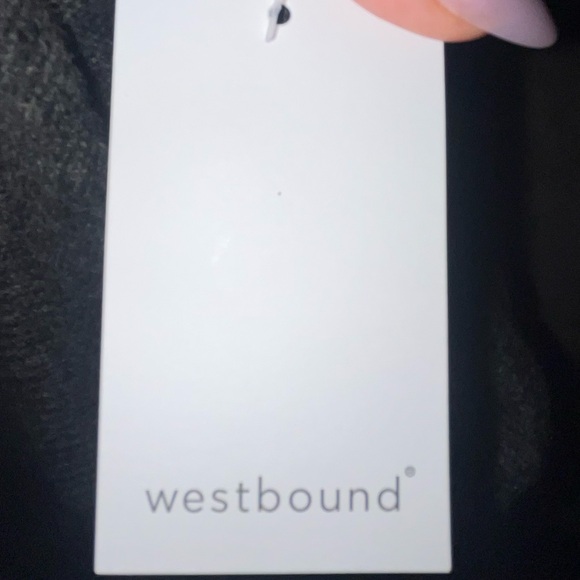 Westbound gray women’s collared poncho. - Picture 7 of 7